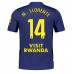 Maillot de foot Atletico Madrid Marcos Llorente #14 Extérieur vêtements 2025-26 Manches Courtes